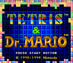 Tetris & Dr. Mario (SNES) (gamerip) (1994) MP3 - Download Tetris